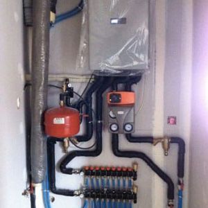 Exemple d'installation de pompe à chaleur et climatisation